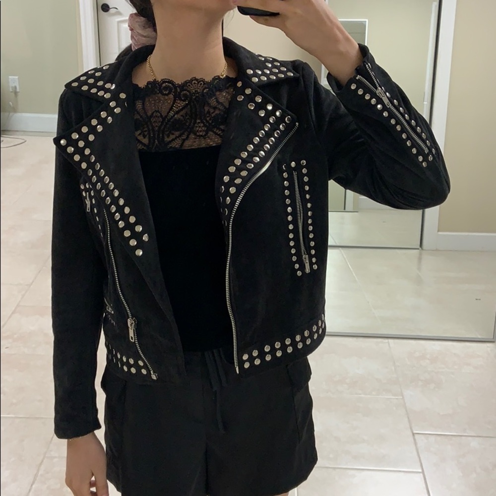 Suede jacket